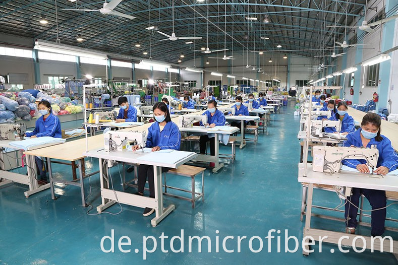 China microfiber factory